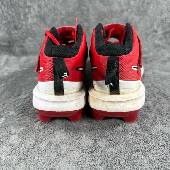 Nike Kids Force Trout 7 Pro 4Y High Top Lace Up Velcro Baseball Cleat - Picture 8 of 11